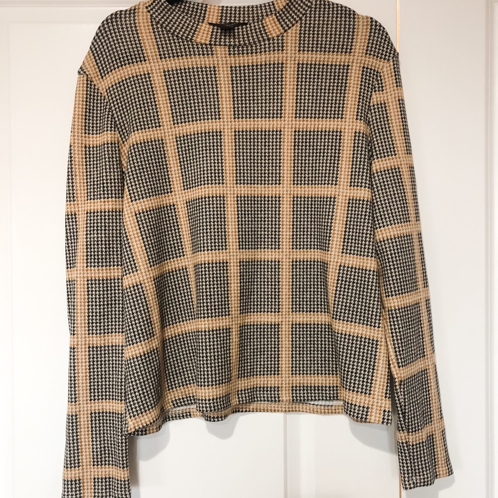Primark Houndstooth Top XL